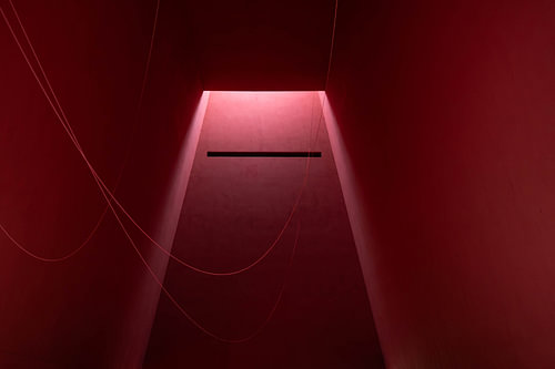 Between red and light