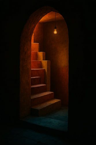 Escalier vers l'inconnu