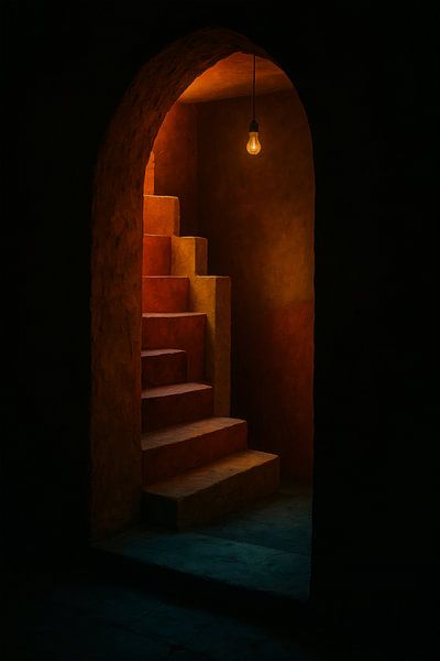 Die Treppe zum Unbekannten von But First Framing