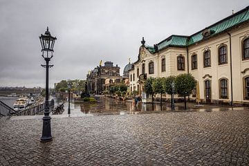 Brülsche Terrasse @ Dresden Altstadt van Rob Boon