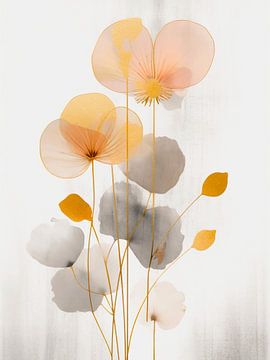 Aquarellblumen von haroulita