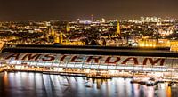 Amsterdam Central Station Birds-eye View