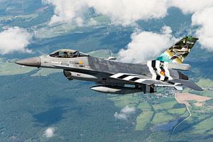 F-16 met 75 jaar D-Day schildering van KC Photography