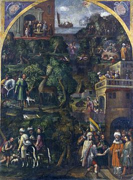 Legende des Heiligen Eustachius, 16-17e eeuw von Atelier Liesjes