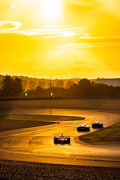 Sonnenaufgang in Le Mans
