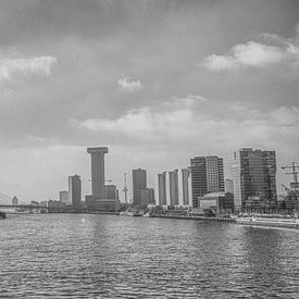 Skyline van Rotterdam van Ron Kleinjans