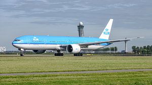 KLM Boeing 777-300 Passagierflugzeug.