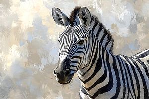 Elegantes Zebra