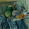 Still Life with a Ginger Jar and Eggplants by Paul Cézanne by Dina Dankers