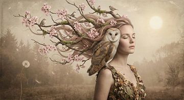 Un avec la nature sur Fine Art Studios