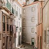 Straßen in Lissabon, Portugal von Manon Visser