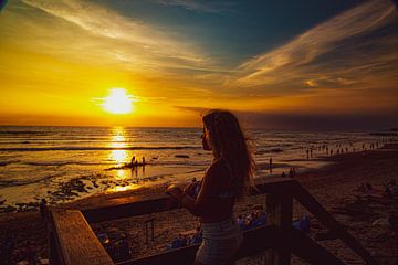 Sunset Canggu van Penelope Willis