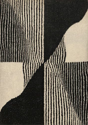 Abstracte geometrie: vervormde strepen