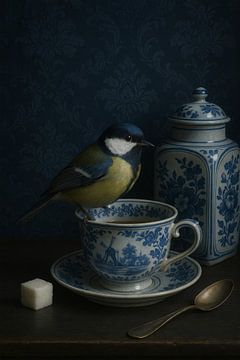 Delfts Blauwe Thee en een Koolmees