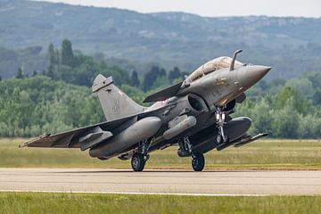 Landing Armée de l'Air Dassault Rafale B.