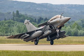 Landing Armée de l'Air Dassault Rafale B. van Jaap van den Berg