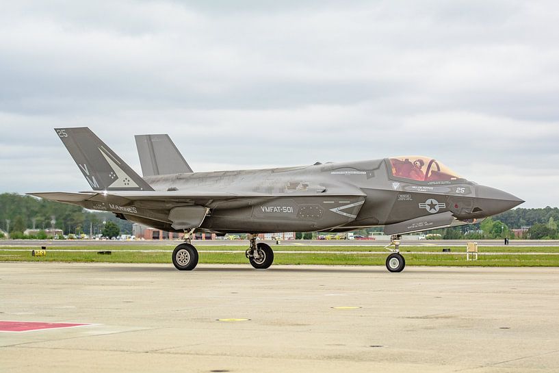 U.S. Marine Corps Lockheed Martin F-35 B Lightning II. von Jaap van den Berg