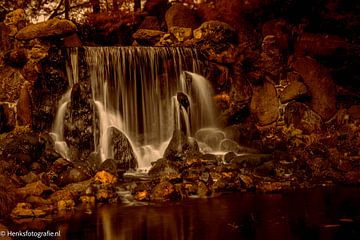 waterfall by Henk Veenstra