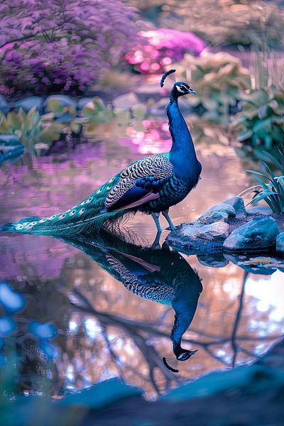 Pfau von Poster Art Shop