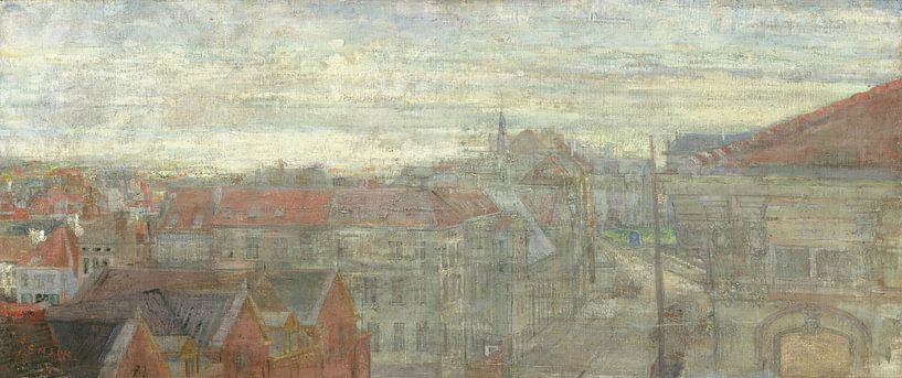 View of Phnosia. Luminous Waves and Vibrations, James Ensor by Masterful Masters