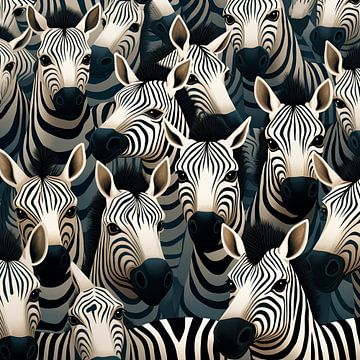Zebra fidget dans van Erich Krätschmer