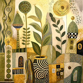 Oriental Interconnections by Kay Weber