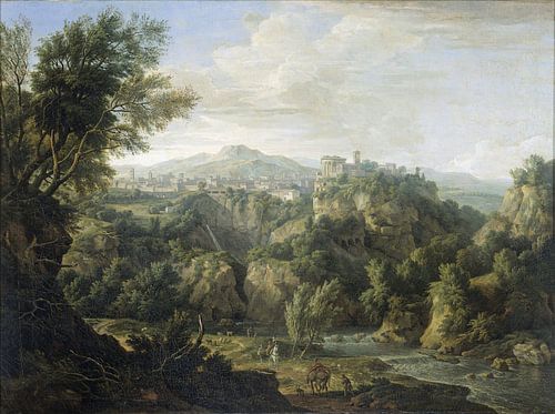 Gezicht op Tivoli, Isaac de Moucheron