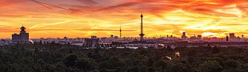 Berlijnse skyline van Frank Herrmann