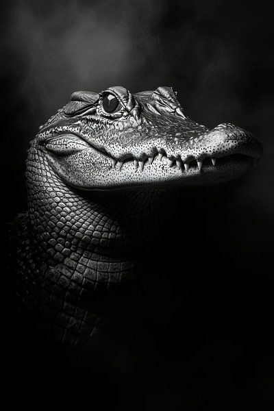 Krokodil von Poster Art Shop
