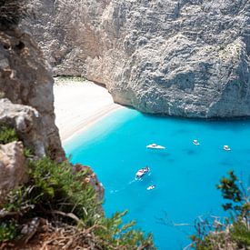 Zakynthos - Navagio Beach (4) van Jolanda van Eek en Ron de Jong