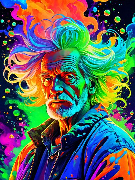 Man in colours II by DeVerviersBelgium