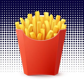 Fries in a Box van Harry Hadders