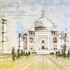 Taj Mahal, Agra Inde sur Theodor Decker