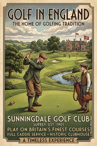 Golf in England Surrey