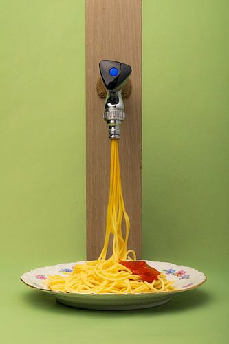 Spaghetti-Bolognese-Maschine.