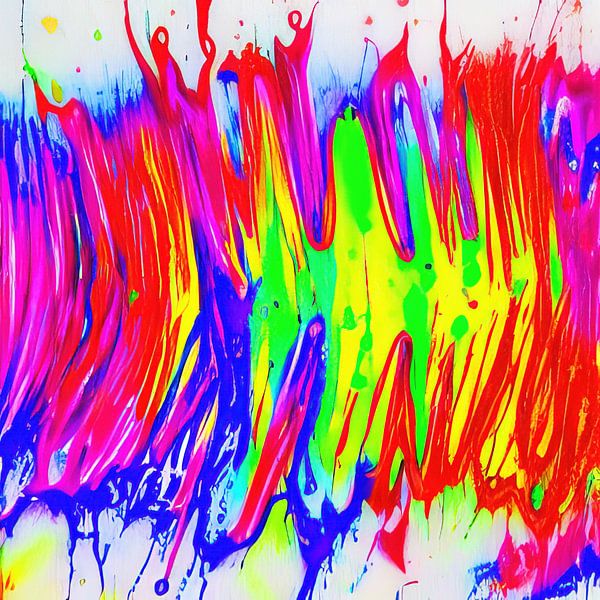 Colorful paint by Laly Laura