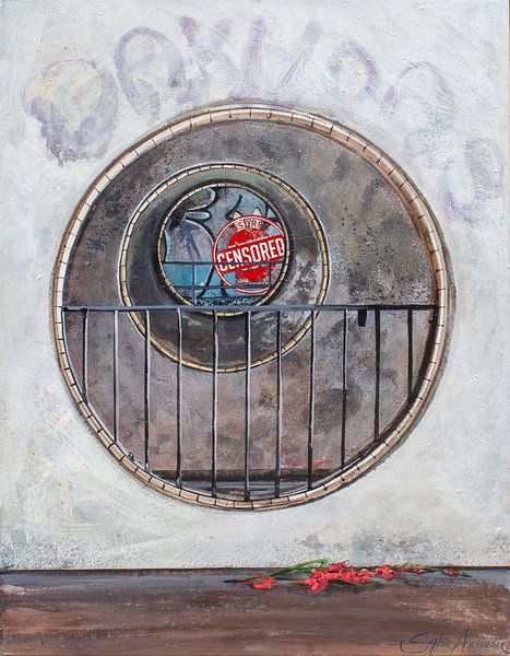 Le tunnel de printemps de Leyde censuré par Sophia Anastasia