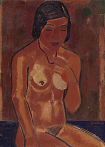 Akt mit Halskette, Gustave De Smet, 1935