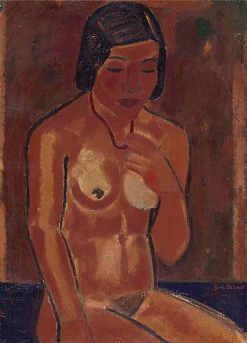 Naakt met halssnoer, Gustave De Smet, 1935