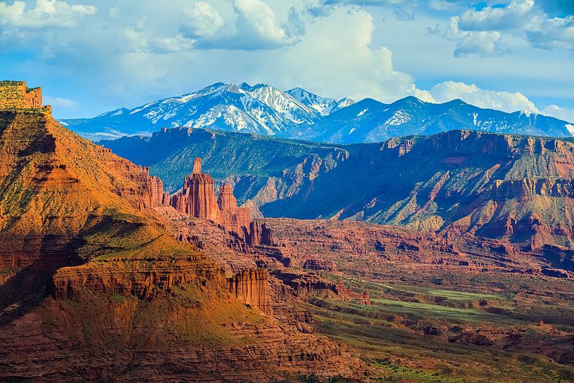 De Fisher Towers, Utah van Henk Meijer Photography