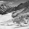 Glacier de Fiescher avec Schreckhorn et Lauteraarhorn sur Menno Boermans