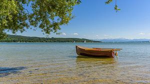 Boat at the Ammersee by Denis Feiner