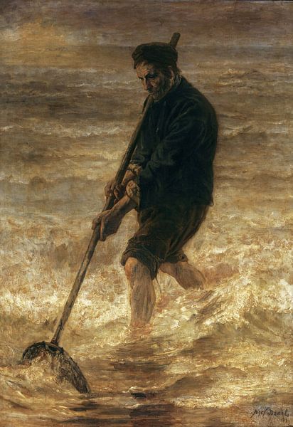 Der Fischer, Jozef Israëls. von Meesterlijcke Meesters