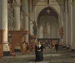 Innenraum der Laurenskerk in Rotterdam, Cornelis de Man von Meesterlijcke Meesters Miniaturansicht