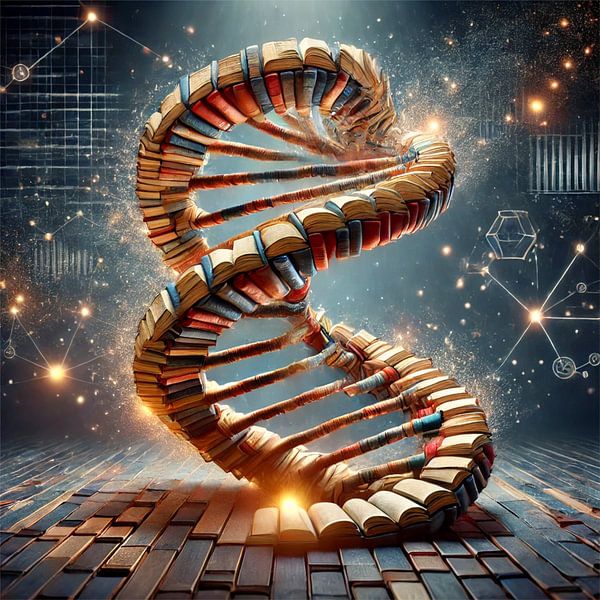 DNA of Books by Eric Nagel