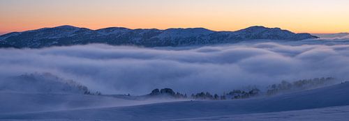 Vercors Abenddämmerung