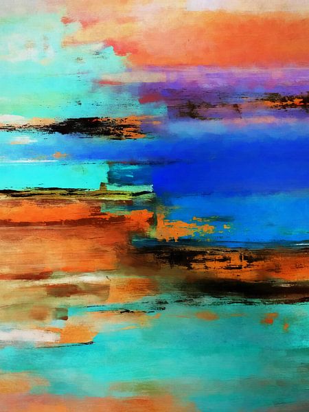 Abstract composition 832 by Angel Estevez