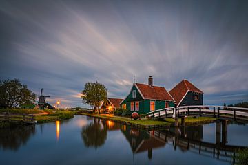 An evening at the Zaanse Schans by Henk Meijer Photography