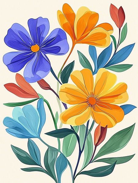 Blumenparty - Feiern Sie den Frühling! von PixelPrestige