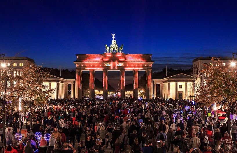 Berlin, Brandenburger Tor in besonderem Licht von Frank Herrmann